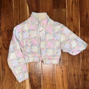 Happy Camp3r Floral Patchwork Women’s Jacket